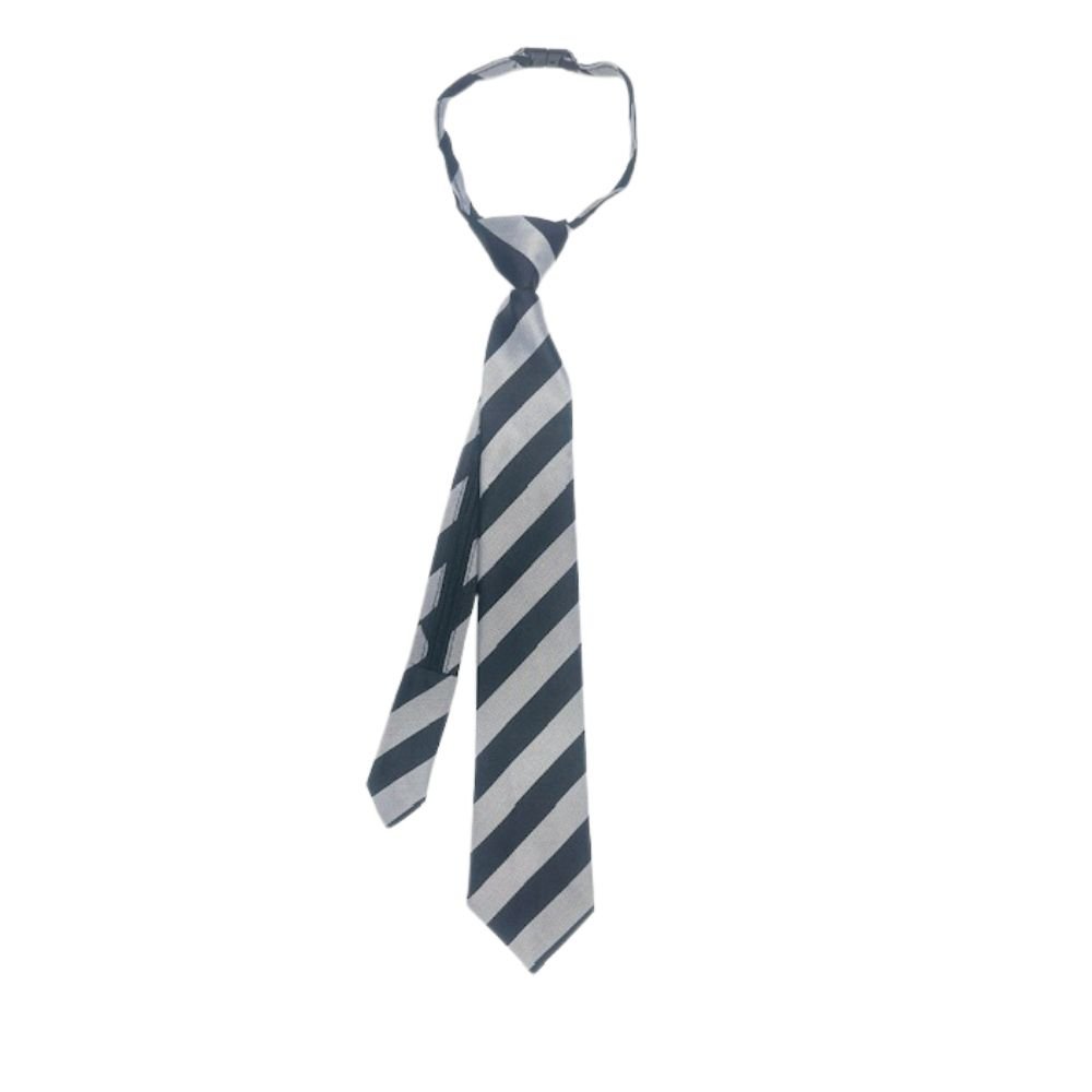 Lord Grey White Zipper Tie