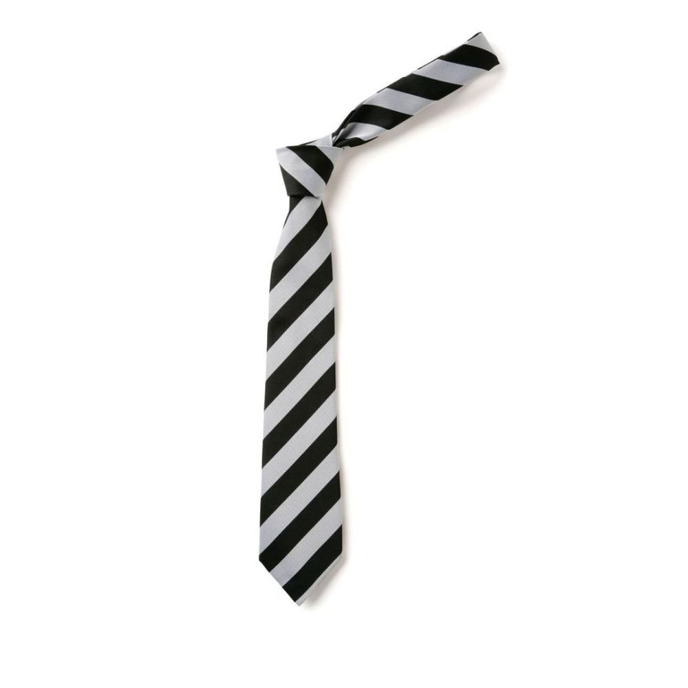 Lord Grey White Stripe Tie